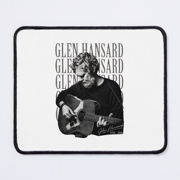 Item preview, Glen Hansard Folk Rock Guitar Tribute 1970–2026 designed and sold by Catsi-Nook-Art.