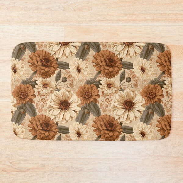 Item preview, Vibrant Zinnia Print  - Botanical Garden Pattern - Best Gifts For Dad designed and sold by RoyalStarsPatts.