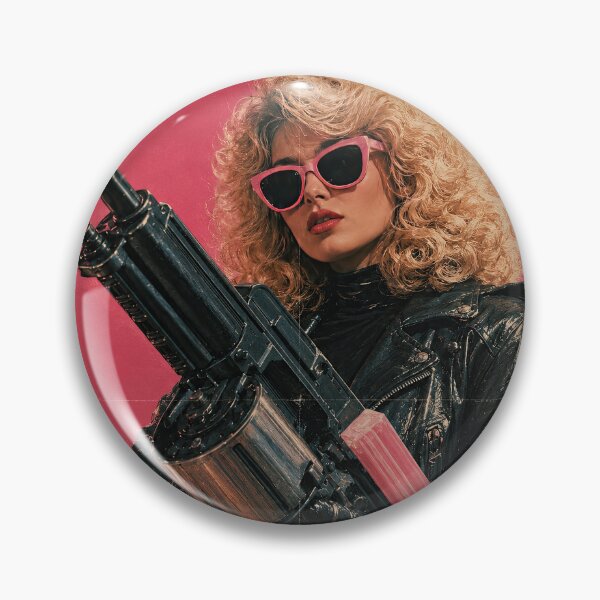 Item preview, Tampon Minigun – Retro Grindhouse Action designed and sold by obstinator.