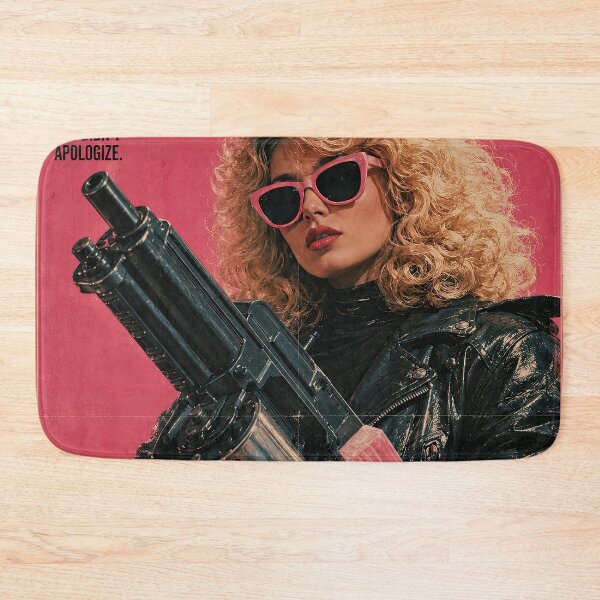 Item preview, Tampon Minigun – Retro Grindhouse Action designed and sold by obstinator.