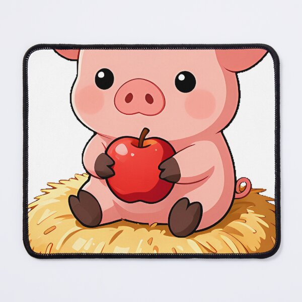 Item preview, Piglet on Hay Bale designed and sold by pumsquare.