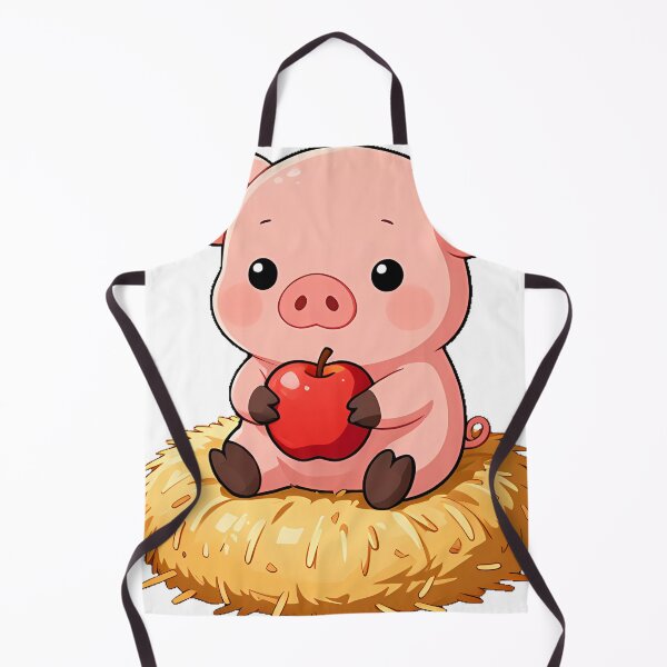 Item preview, Piglet on Hay Bale designed and sold by pumsquare.