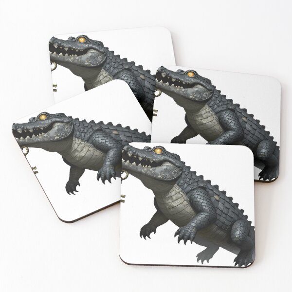 Item preview, Crocodile Gargoyle with Bronze Key designed and sold by IllumeInk.