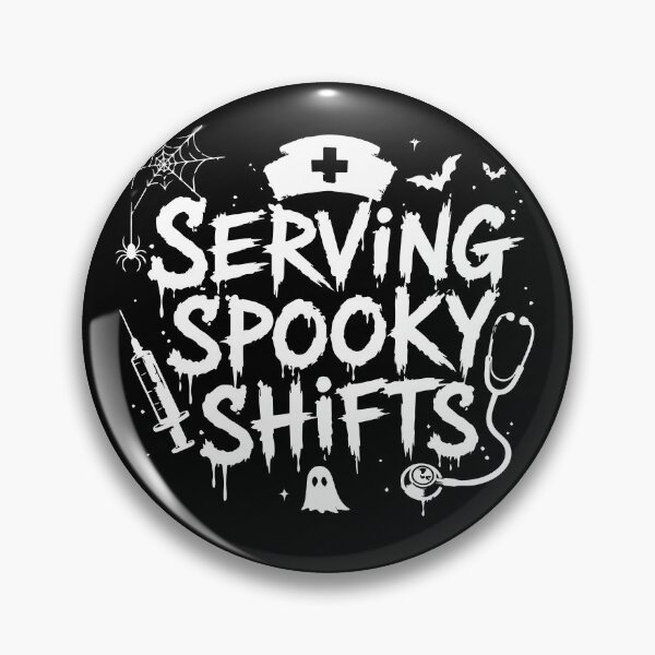 Item preview, NURSE HALLOWEEN serving spooky shifts designed and sold by YNELENT.