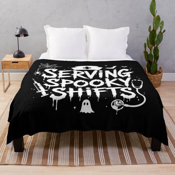 Item preview, NURSE HALLOWEEN serving spooky shifts designed and sold by YNELENT.