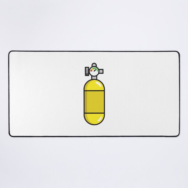Item preview, Oxygen Tank With Pressure Gauge designed and sold by VectorForge Studio.