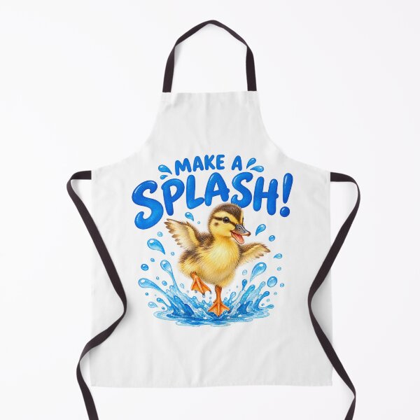 Item preview, Wild Mallard Duckling Makes a Splash designed and sold by Penbrook Farms.