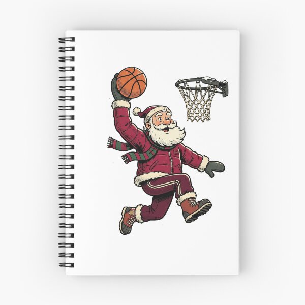Item preview, Christmas Basketball Santa Inspired Holiday Hoops Vintage Winter Sports designed and sold by SOUFIANE1991.