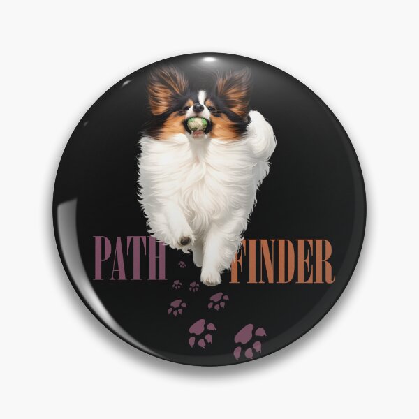 Item preview, Path Finder Papillon Adventure Dog designed and sold by PapillonArtStudio.