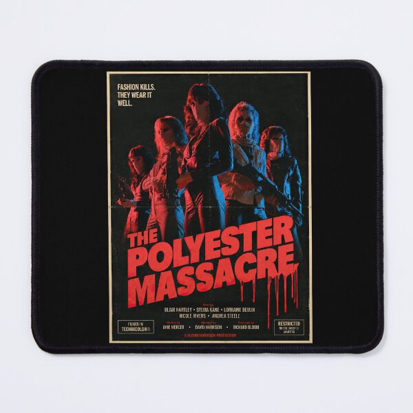 Item preview, The Polyester Massacre – Retro Slasher Grindhouse designed and sold by obstinator.