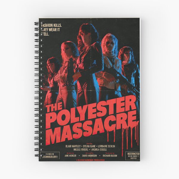 Item preview, The Polyester Massacre – Retro Slasher Grindhouse designed and sold by obstinator.