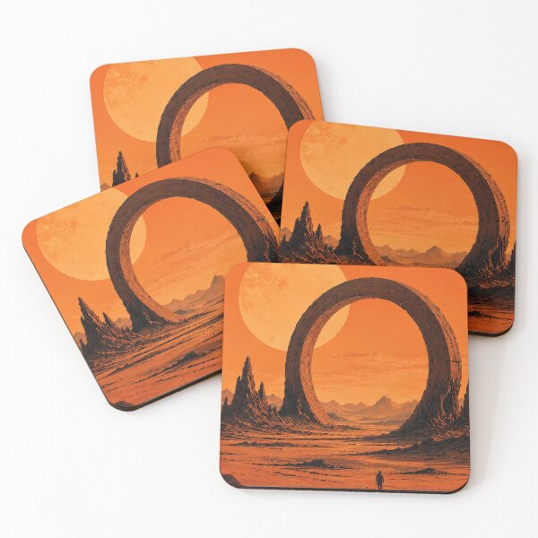 Item preview, Alien Desert Portal designed and sold by NordenPosters.