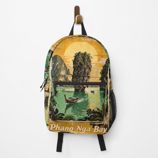 Item preview, Ko Tapu Thailand Vintage Travel Poster designed and sold by Spirit of Siam.