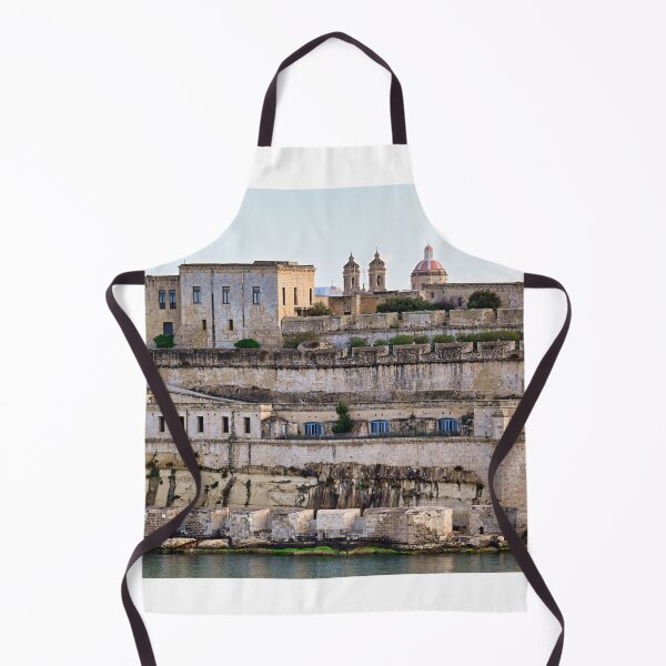 Item preview, Historic Fort St Angelo and Birgu cityscape overlooking Grand Harbour, Malta designed and sold by goceris.