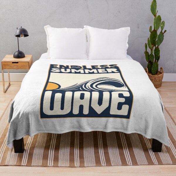 Item preview, Endless Summer Wave Vintage Retro Surf Ocean Beach Graphic designed and sold by DesignArtist.ia.