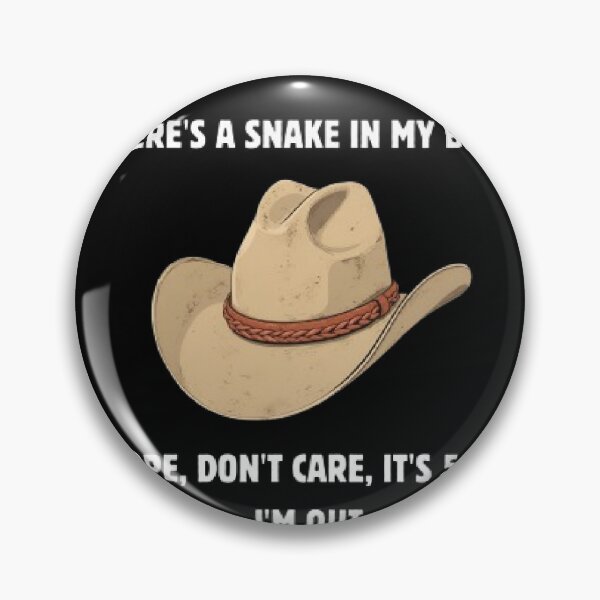Item preview, Theres A Snake In My Boot 5 PM Out Funny Parody designed and sold by Mircea786.
