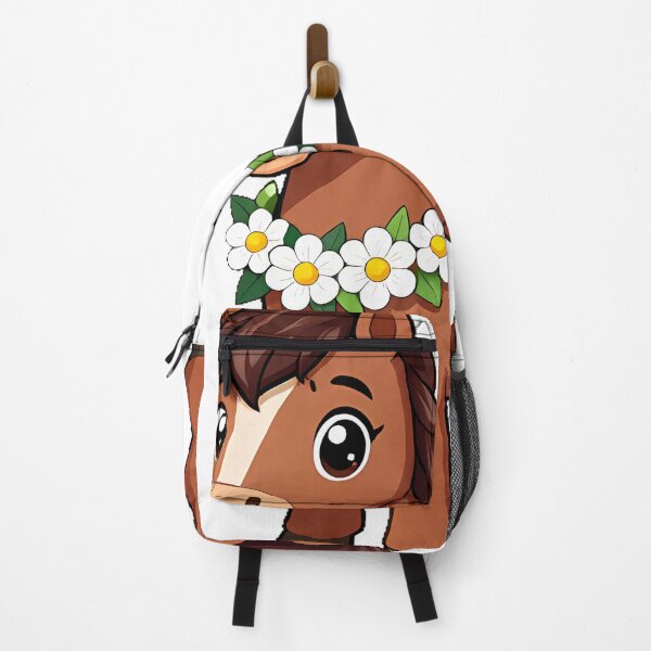 Item preview, Chestnut Horse with Flower Garland designed and sold by pumsquare.