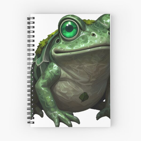 Item preview, Frog Gargoyle with Moss designed and sold by IllumeInk.
