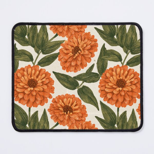 Item preview, Elegant Zinnia Flower - Birth Flower Pattern - Birthday Gift Ideas designed and sold by RoyalStarsPatts.