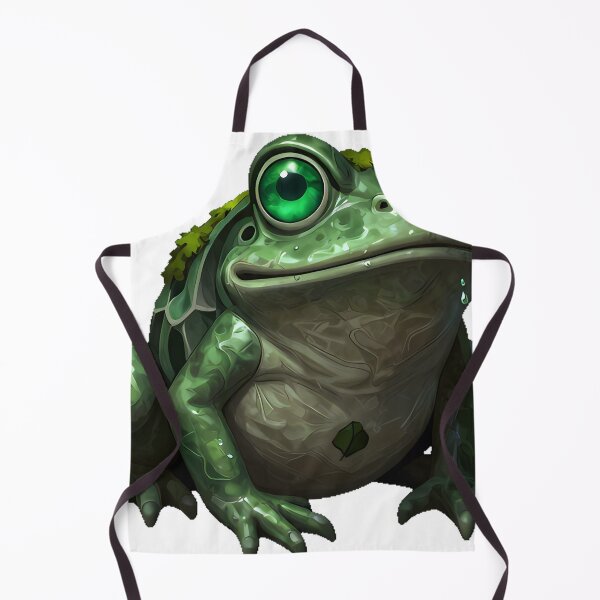 Item preview, Frog Gargoyle with Moss designed and sold by IllumeInk.