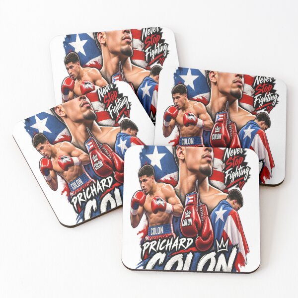 Item preview, Prichard Colón Boxing – Never Stop Fighting Puerto Rico designed and sold by CatLovers Studio.