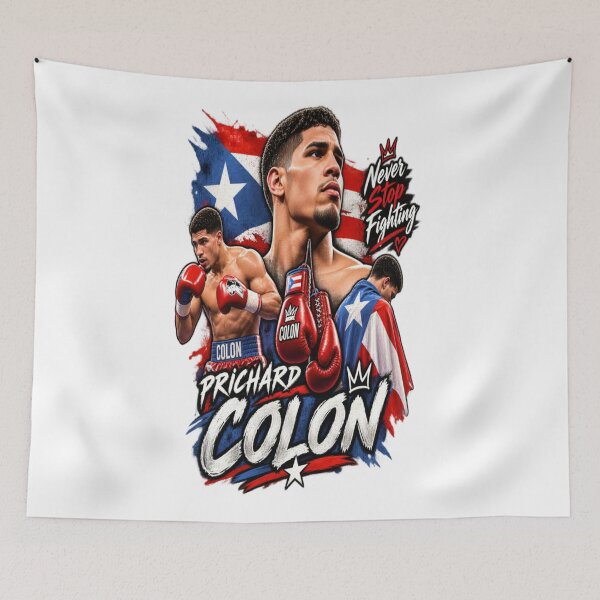 Artikelvorschau, Prichard Colón Boxing – Kämpft weiter für Puerto Rico entworfen und verkauft von CatLovers Studio.