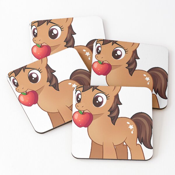 Item preview, Baby Foal with Apple designed and sold by pumsquare.