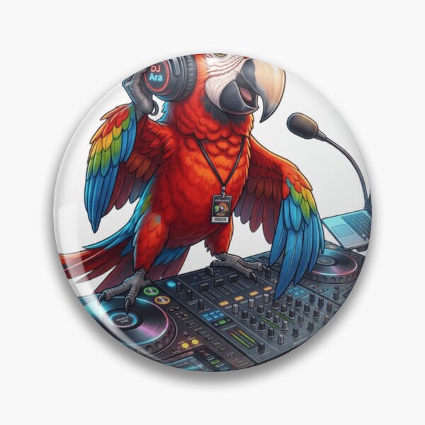 Item preview, DJ Parrot Tropical Music Beats designed and sold by Mita986.