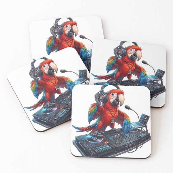 Item preview, DJ Parrot Tropical Music Beats designed and sold by Mita986.