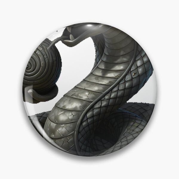 Item preview, Serpent Gargoyle Coiled designed and sold by IllumeInk.