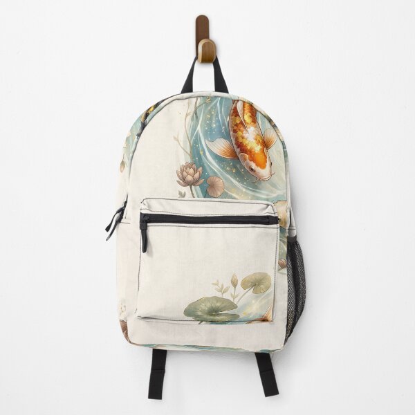 Item preview, Koi Fish Gracefully Swimming In A Circular Flowing Pattern designed and sold by Home Decor Art.