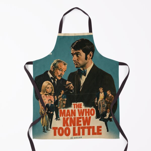 Item preview, The Man Who Knew Too Little – Retro Satire Comedy designed and sold by obstinator.