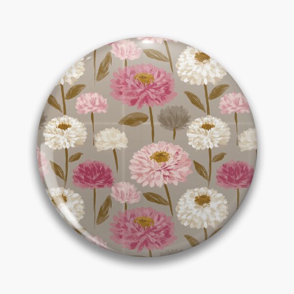 Item preview, Edgy Zinnia Flower - Flower Floral Pattern - Birthday Gifts designed and sold by RoyalStarsPatts.