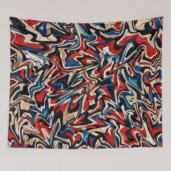 Item preview, Swirling streams of color in the room designed and sold by Sigtrix.