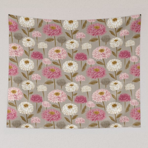 Item preview, Edgy Zinnia Flower - Flower Floral Pattern - Birthday Gifts designed and sold by RoyalStarsPatts.