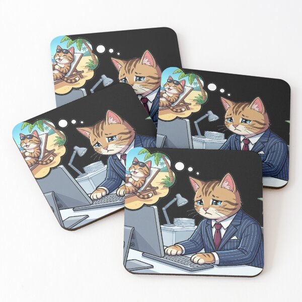 Item preview, Cat work designed and sold by Rust & Soul.