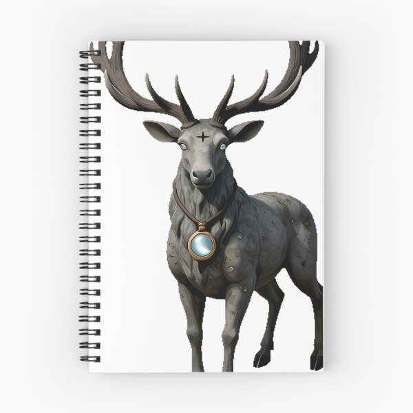 Item preview, Stag Gargoyle with Antlers designed and sold by IllumeInk.