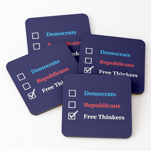 Item preview, Election Ballot - Free Thinkers for Dark T's designed and sold by BlueEyedDevil.