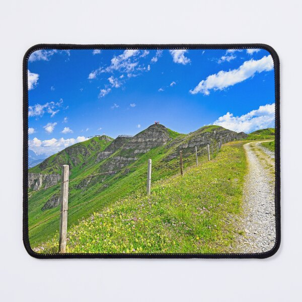 Item preview, Gravel hiking trail leading towards Stubnerkogel Mountain Summit, Bad Gastein, Austria designed and sold by goceris.