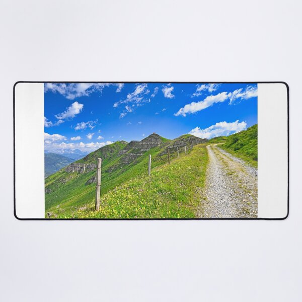 Item preview, Gravel hiking trail leading towards Stubnerkogel Mountain Summit, Bad Gastein, Austria designed and sold by goceris.