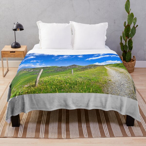 Item preview, Gravel hiking trail leading towards Stubnerkogel Mountain Summit, Bad Gastein, Austria designed and sold by goceris.