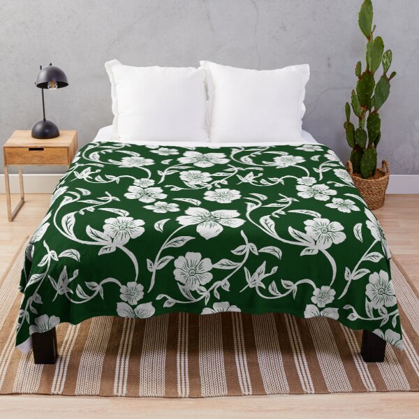 Item preview, Grow in Grace Green Floral Pattern & Quote designed and sold by Jyoti Digital Artist.