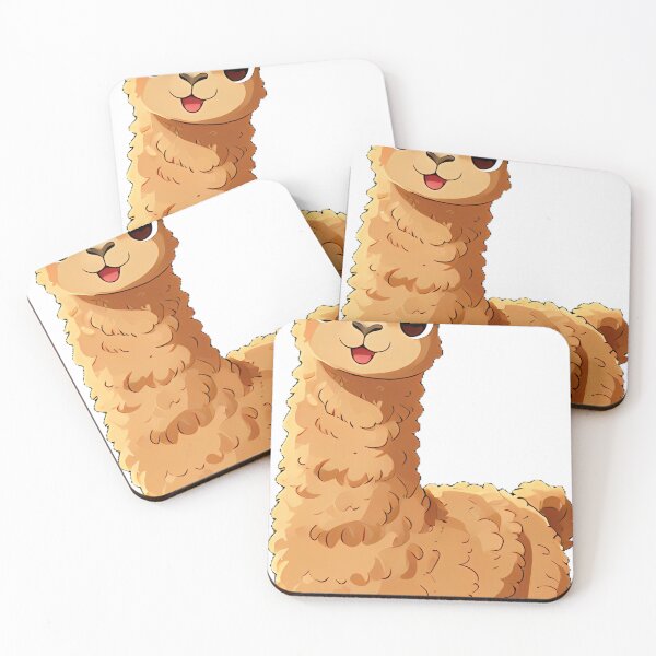 Item preview, Caramel Llama with Marigold Crown designed and sold by pumsquare.
