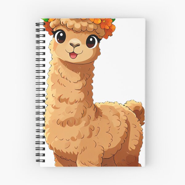 Item preview, Caramel Llama with Marigold Crown designed and sold by pumsquare.