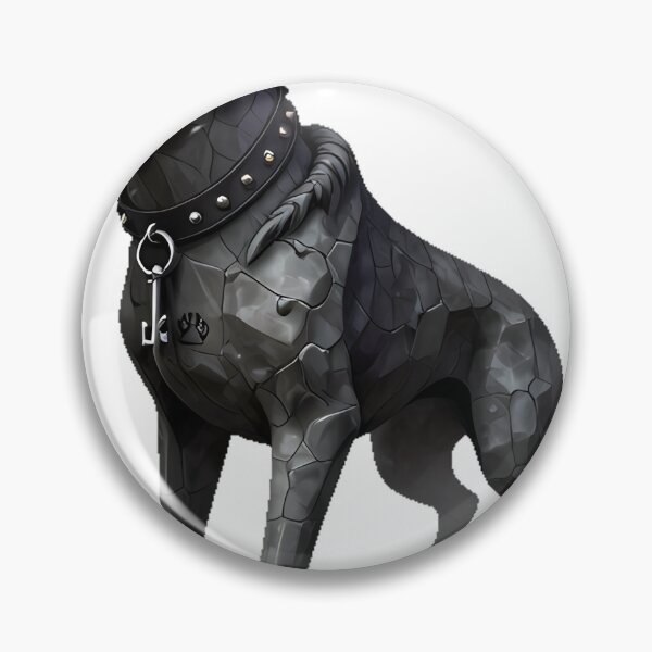 Item preview, Hound Gargoyle with Collar designed and sold by IllumeInk.
