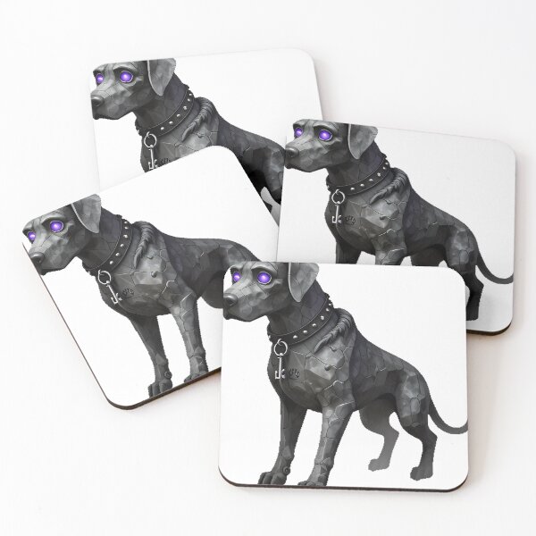 Item preview, Hound Gargoyle with Collar designed and sold by IllumeInk.