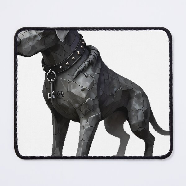 Item preview, Hound Gargoyle with Collar designed and sold by IllumeInk.