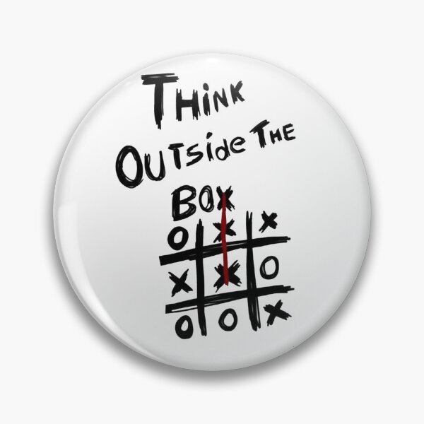 Item preview, Think outside the box designed and sold by caramelizedshop.