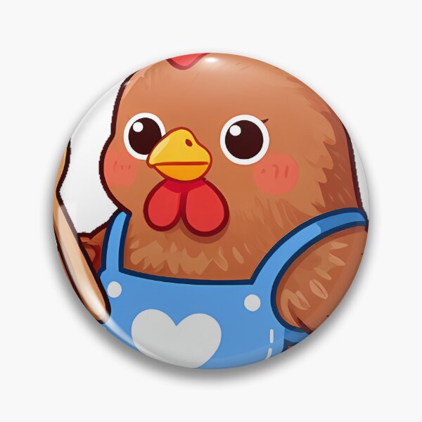 Item preview, Red Hen with Blue Apron designed and sold by pumsquare.