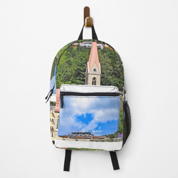 Item preview, Bad Gastein alpine village with St. Preims church and historic architecture, Austria designed and sold by goceris.
